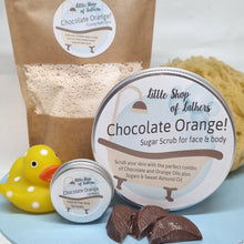 Load image into Gallery viewer, Feelgood Fizzing Bath Dust - Chocolate Orange - self care pampering bath treats
