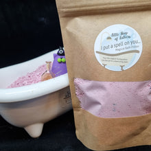 Load image into Gallery viewer, Magical Bath Potion - I Put a Spell On You - Fizzing Bath Dust
