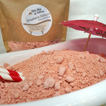 Load image into Gallery viewer, Mocktail Fizzing Bath Dust - Strawberry Daiquiri - Bath Cocktail
