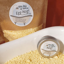 Load image into Gallery viewer, Egg-Nog Festive Fizzing Bath Dust - Christmas bath treat - Stocking Filler
